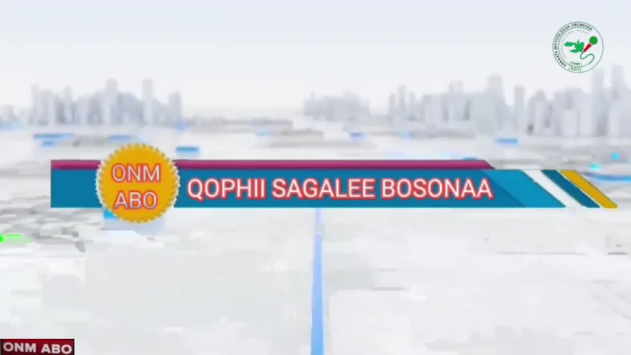 Qophii Sagalee Bosonaa ONM-ABO Adoolessa 12-2025 itti dhiyaadhaa!
