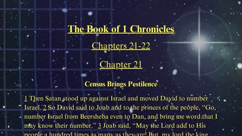 Christian Meme Video: 1st Chronicles Chapters 21 & 22 (06/22/2025)