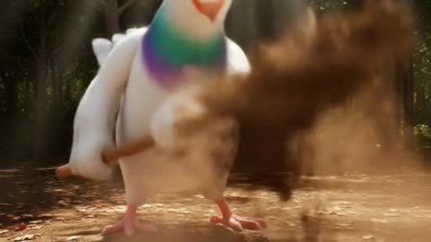 The Brave Pigeon Who Saved Everyone | Moral Hindi Story for Kids #ai #viral