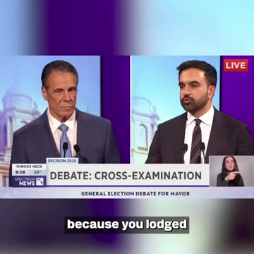 Zohran Mamdani Calls Out Crimes Of Former Governor Andrew Cuomo