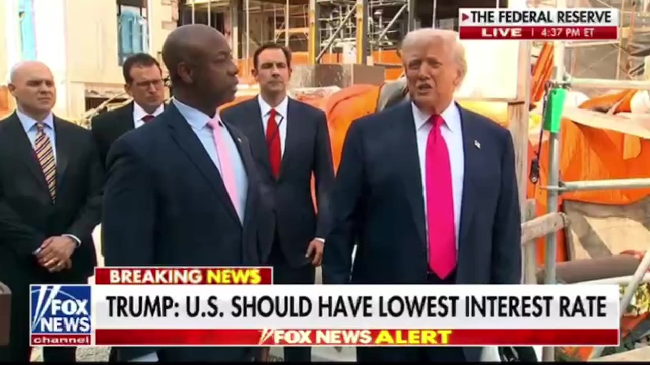 Trump Speaks at Federal Reserve