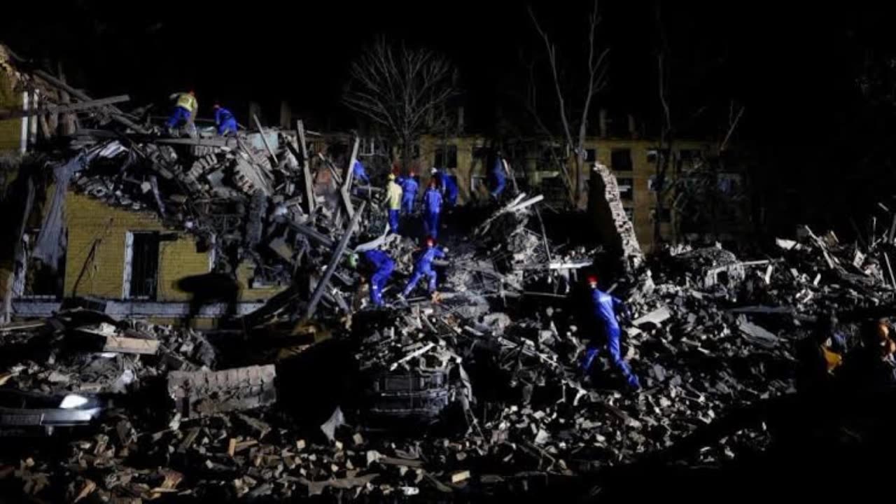 Kyiv hit by deadly Russian missile and drone attack - officials