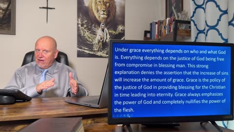 You are under the LAW of Grace!