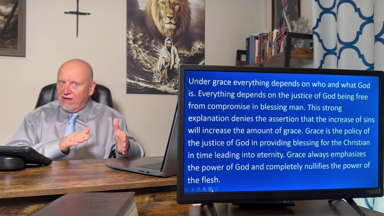 You are under the LAW of Grace!