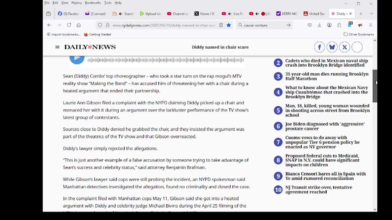 diddy trial Laurie Ann Gibson