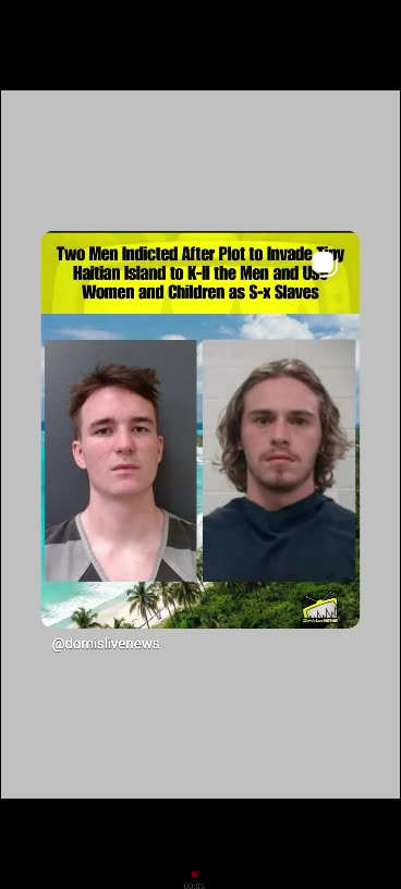 Two individuals ot two evil doers try set Haiti up it backfired on them 11/27/26