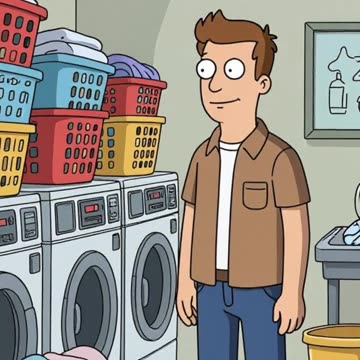 Laundry Room Hogger Gets Exposed by Logs