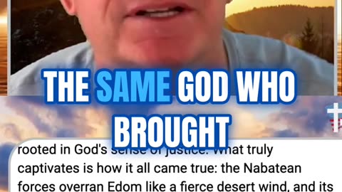 📜 Prophets Obadiah & Jeremiah warned Edom of doom in 586 BC ⚖️
