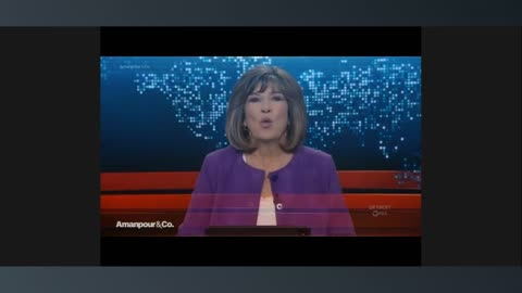 From London, Amanpour Says: Trump Is 1/8 Through His Presidency And Taking Credit For Everything