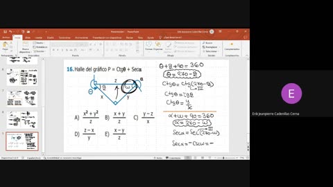 PAMER SEMESTRAL 2023 | Repaso 2 | Trigonometría