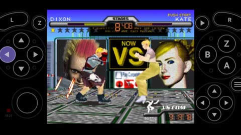 Fighter's Destiny 2 (USA) - gameplay N64 VF Olympic Fighting game