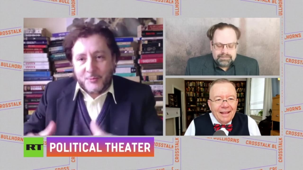 CrossTalk Bullhorns: Political theater