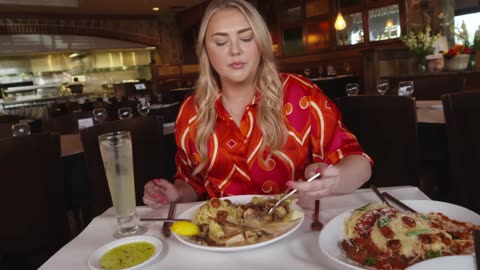 Trying 24 Of The Most Popular Menu Items At Romano's Macaroni Grill _ Delish (1080p)