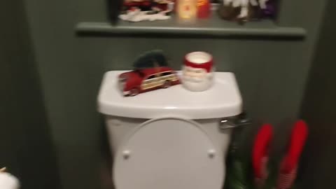 T&G bathroom panelling