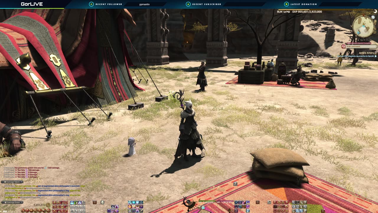 Roulettes | Leveling Black Mage 68 - 73+ As Y'shtola Cosplay | All Classes 100 Achievement