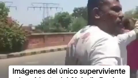 en el vuelo iban 242 pasajeros es el unico supervivente