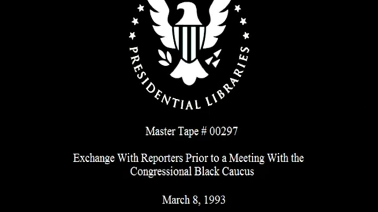 Exchange with ... - Exchange with Reporters Prior to a Meeting with the Congress - MT00297 08MAR1993