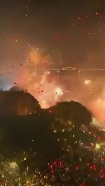 China celebrating the New Year