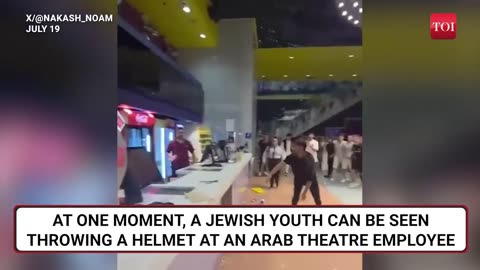 On Cam: Riots Erupt In Jerusalem As Israeli Jews Ransack Movie Theatre, Chant 'DEATH TO ARABS'