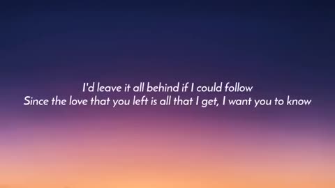 Must Watch: Justin Bieber - Ghost (Lyrics)