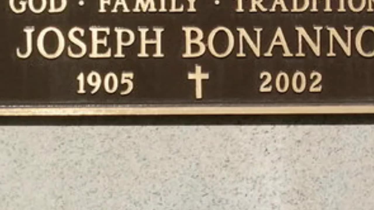 FAMOUS GRAVES - VOL. 162: JOSEPH BONNANO
