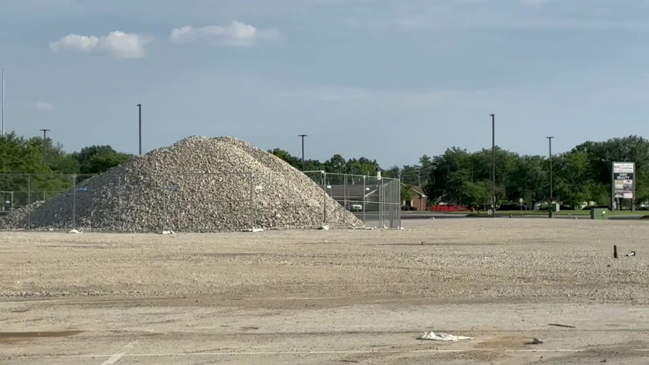 June 20, 2025- Once a Cinema, Now a Pile of Debris