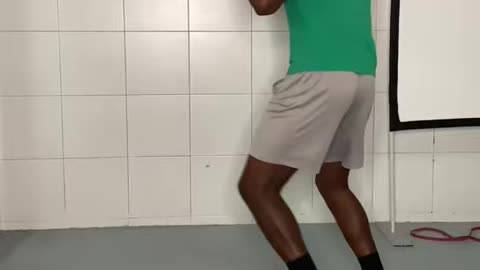 Footwork Drill Check Hook, In & Out, Shift Like a Pro! MASTER 🎯 ​⁠🥊 #asmr #silence #silent