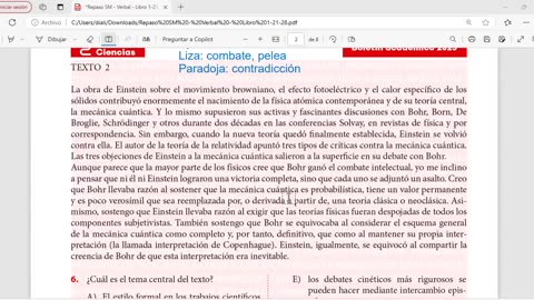 GRUPO CIENCIAS REPASO 2025 - 2 | Semana 04 | RV