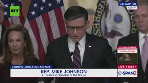 “We are not at war with Greenland”-Speaker Mike Johnson (Check Description)