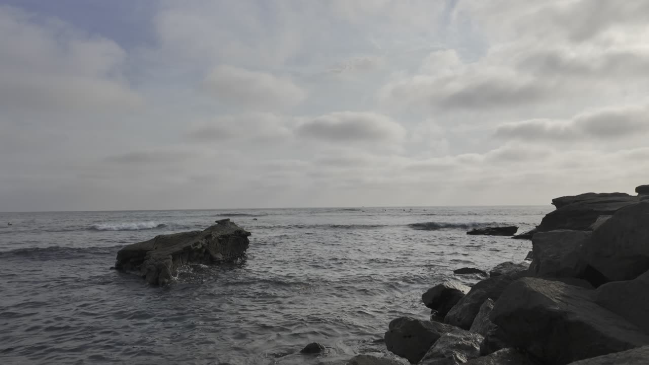 South View Bird Rock Chill Ocean View of Waves #zen #chill #ocean San Diego California