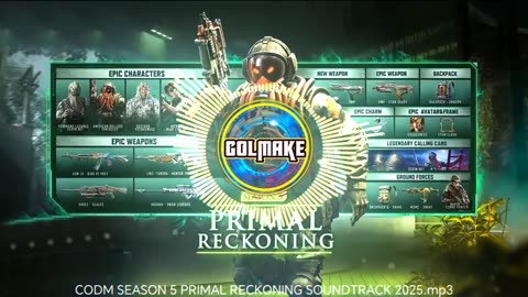 🎵 CODM Season 5 2025 OST – Primal Reckoning Music Reveal 🔥