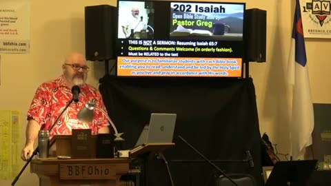 202 Isaiah 65:7 WEBCAST