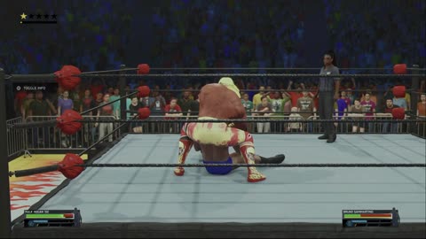 wwe 2k25 288 universe Hulk Hogan VS Bruno Sammartino