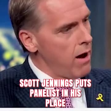 Scott Jennings Puts Panelist In His Place