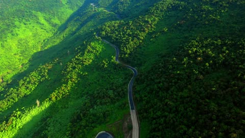 amazing 4k drone valley