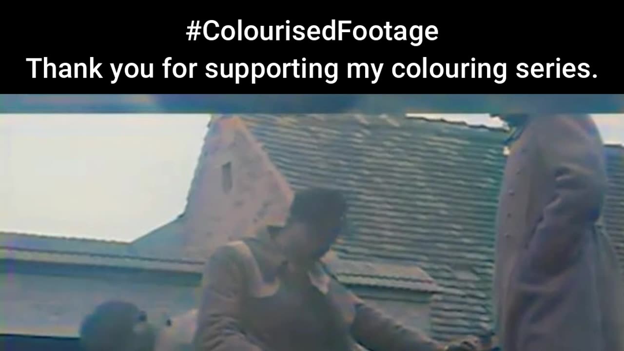 Turned Against Them US Troops Drive Seized Tank #ColourisedHistory