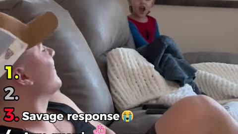 Kid Reactions When Dad Shaves His Beard!😭