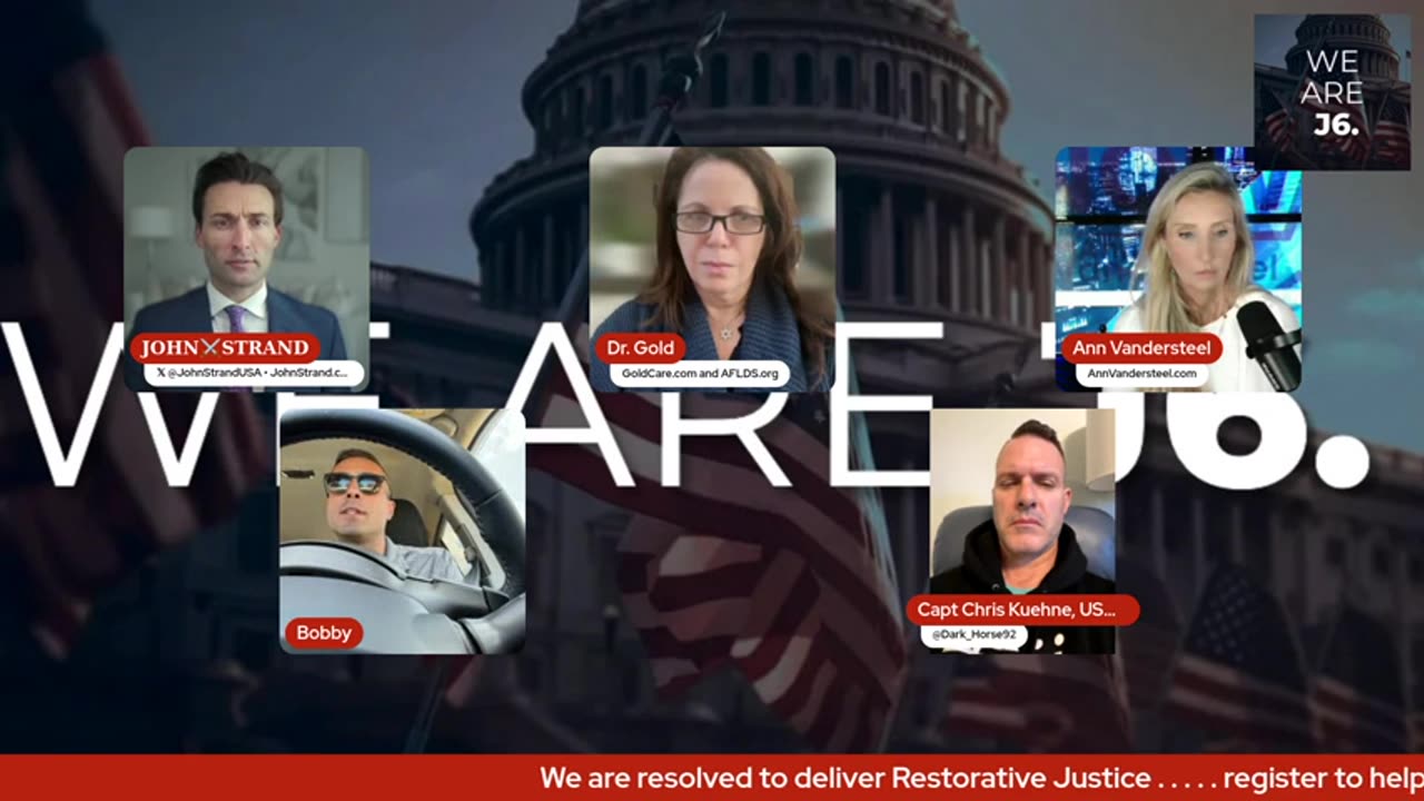 We Are J6: The J6 Road Home Weekly Video Call
