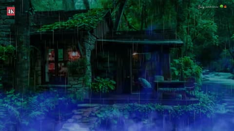 Rain in the Forest Treehouse: Relaxing Sound #rainsounds