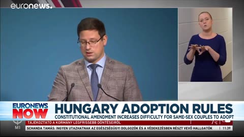 Same-sex couples in Hungary fear legal changes