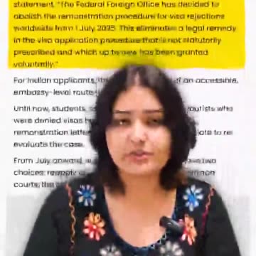 🇩🇪 Germany Updates Visa Rules – What It Means for Indian Students!🎓✈️