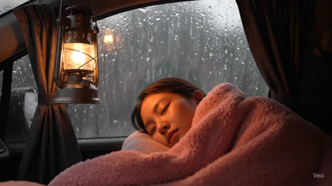 Rain for sleeping and relaxation