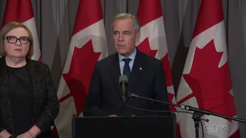 Carney fires back after Trumps auto tariff announcement We will defend our country_