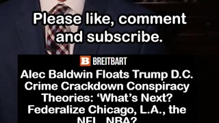 Alec Baldwin Rants Trump Might Federalize the NFL and NBA