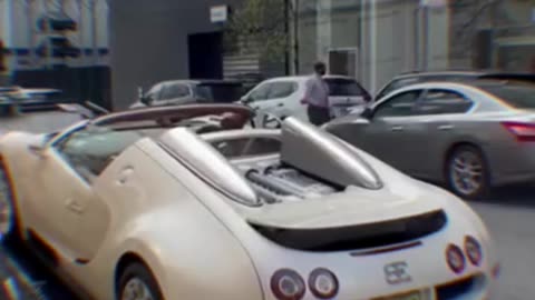Unbelievable Moment: Bugatti Unloaded from Open Trailer! 🚗💨