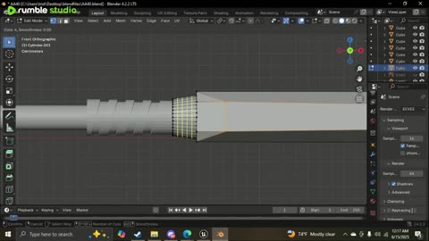 modeling draft weapon
