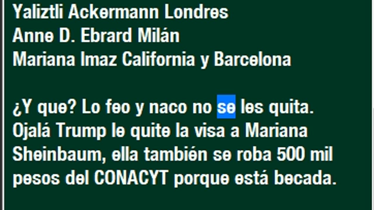Que feas son las hijas de SRE Marcelo Ebrard - Estudian en el extranjero