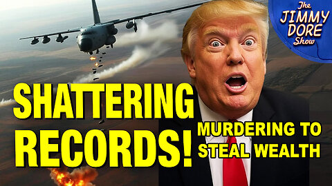 Donald Trump BREAKING RECORDS In Raining Bombs On Somalia In Africa