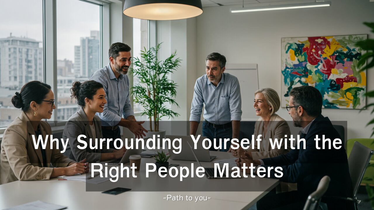 Why Surrounding Yourself with the Right People Matters | Path to You
