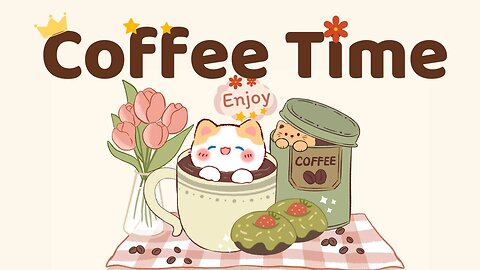 Coffee Lofi ☕🍩1 Hr Song🌷 lofi chill【Cute lofi music mix】🌟study chill relax🔆 Make Your Day Better